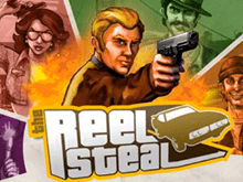 Играть онлайн в бесплатный игровой автомат Reel Steal в клубе Вулкан